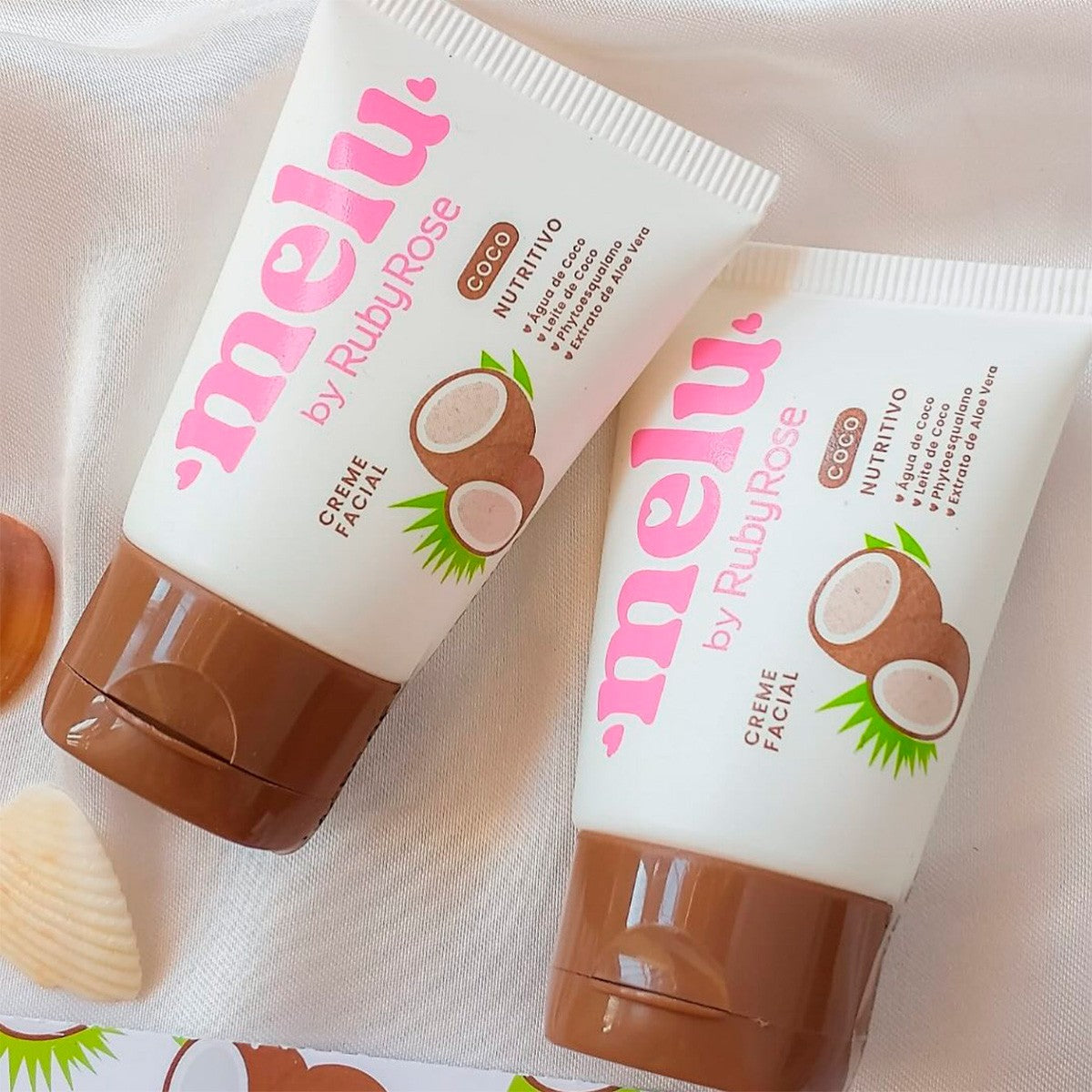 Creme Facial Nutritivo Coco Melu - Ruby Rose