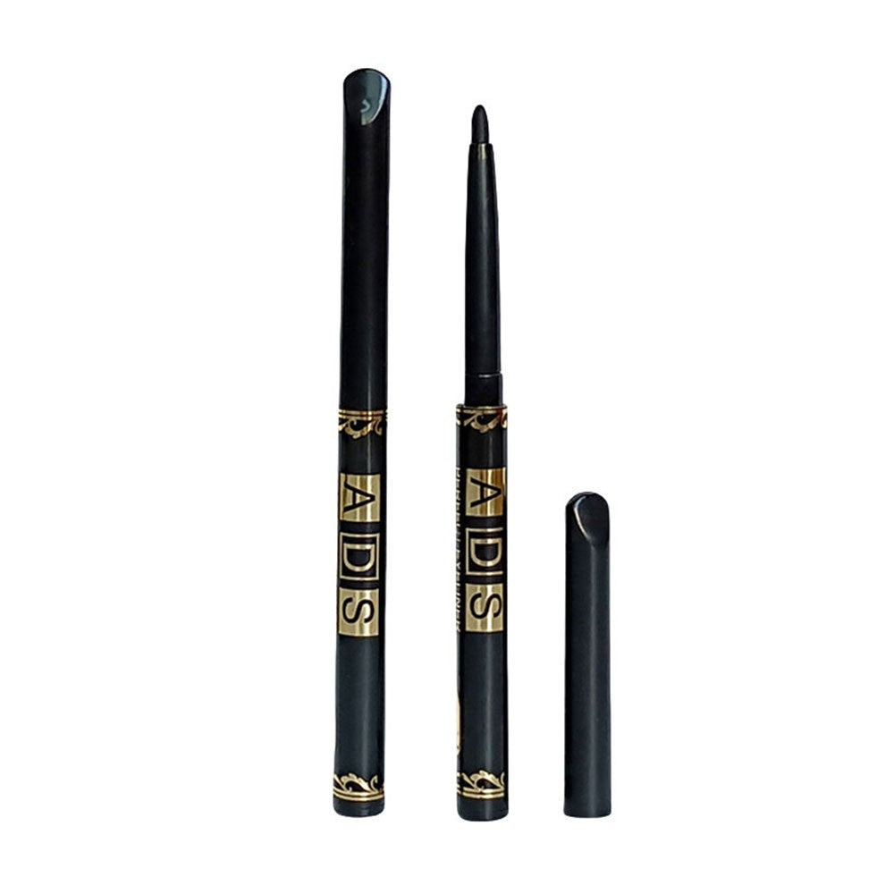 Lápis delineador preto à prova d´água de longa duração/ resistente ao suor