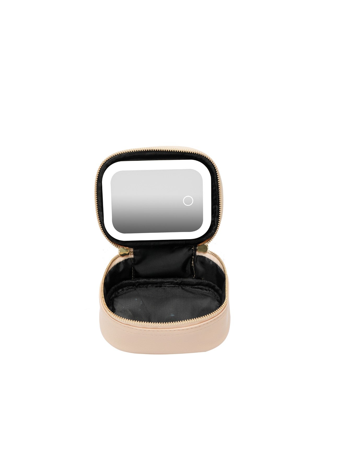 Bolsa de Maquiagem com Espelho LED