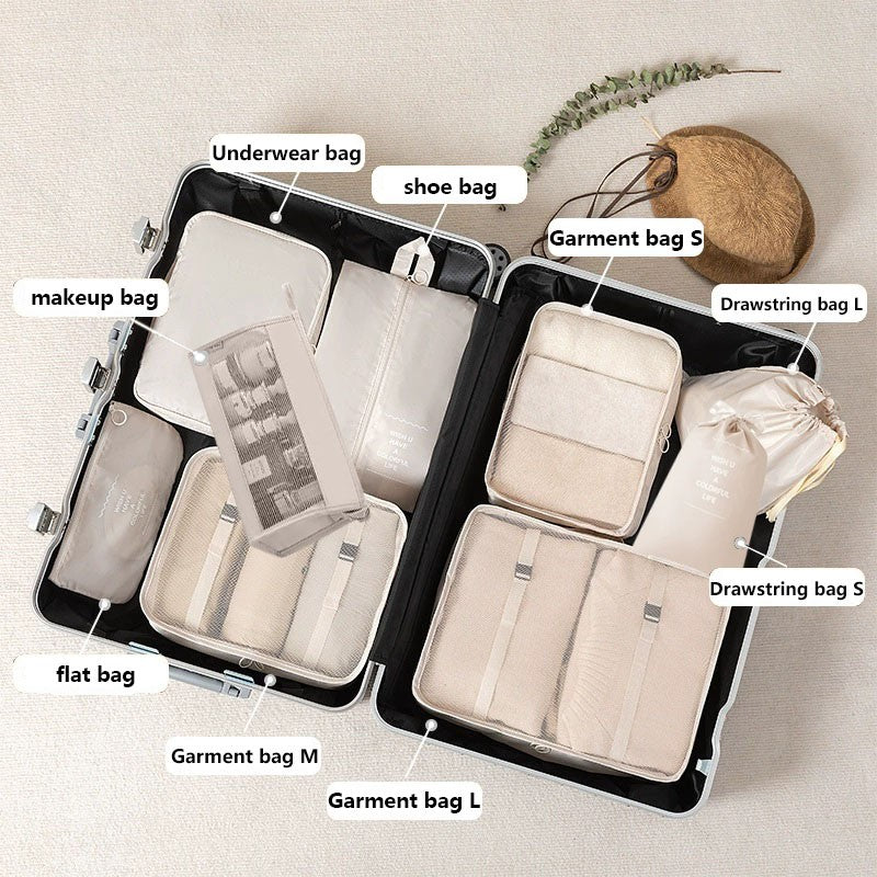 Conjunto de sacos de viagem, 7/8/9 peças