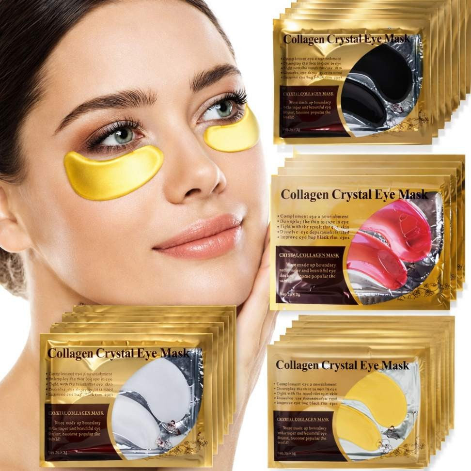 Máscara Gold Collagen – Adeus Olheiras em Minutos