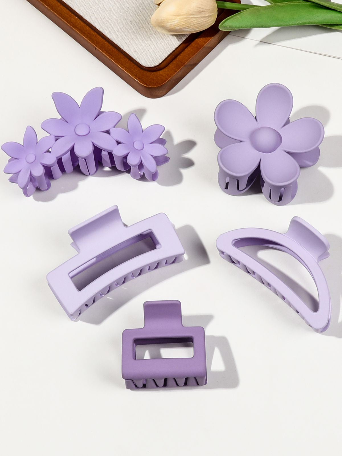 Conjunto 5 Presilhas de Cabelo