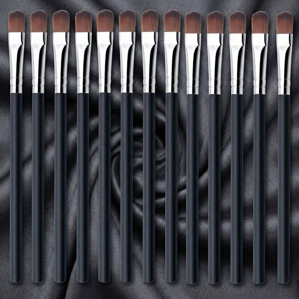 Kit Completo 13 Pincéis de Maquiagem – Pele Perfeita e Olhos Definidos