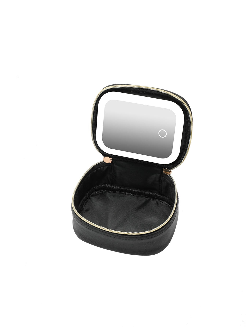 Bolsa de Maquiagem com Espelho LED