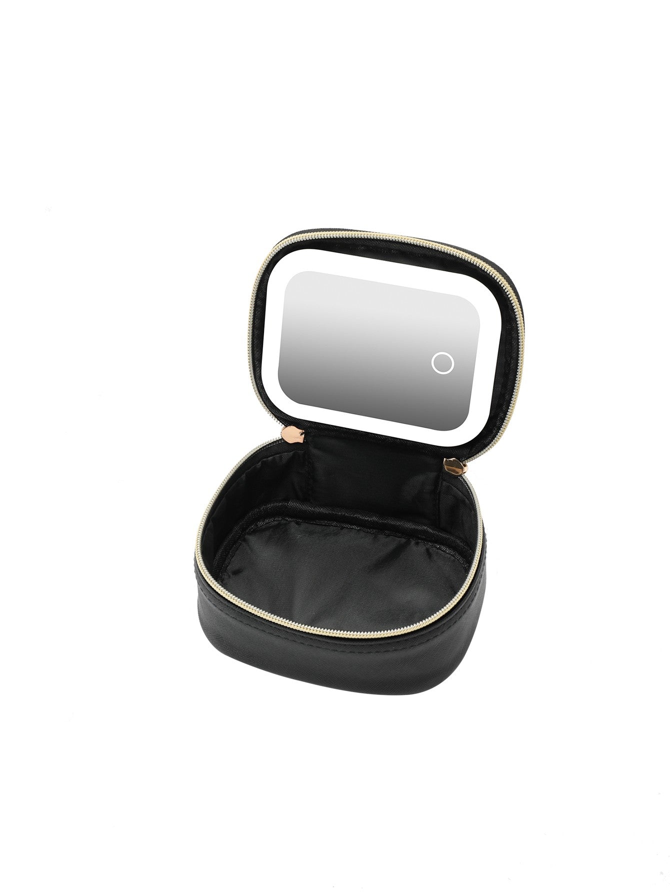 Bolsa de Maquiagem com Espelho LED