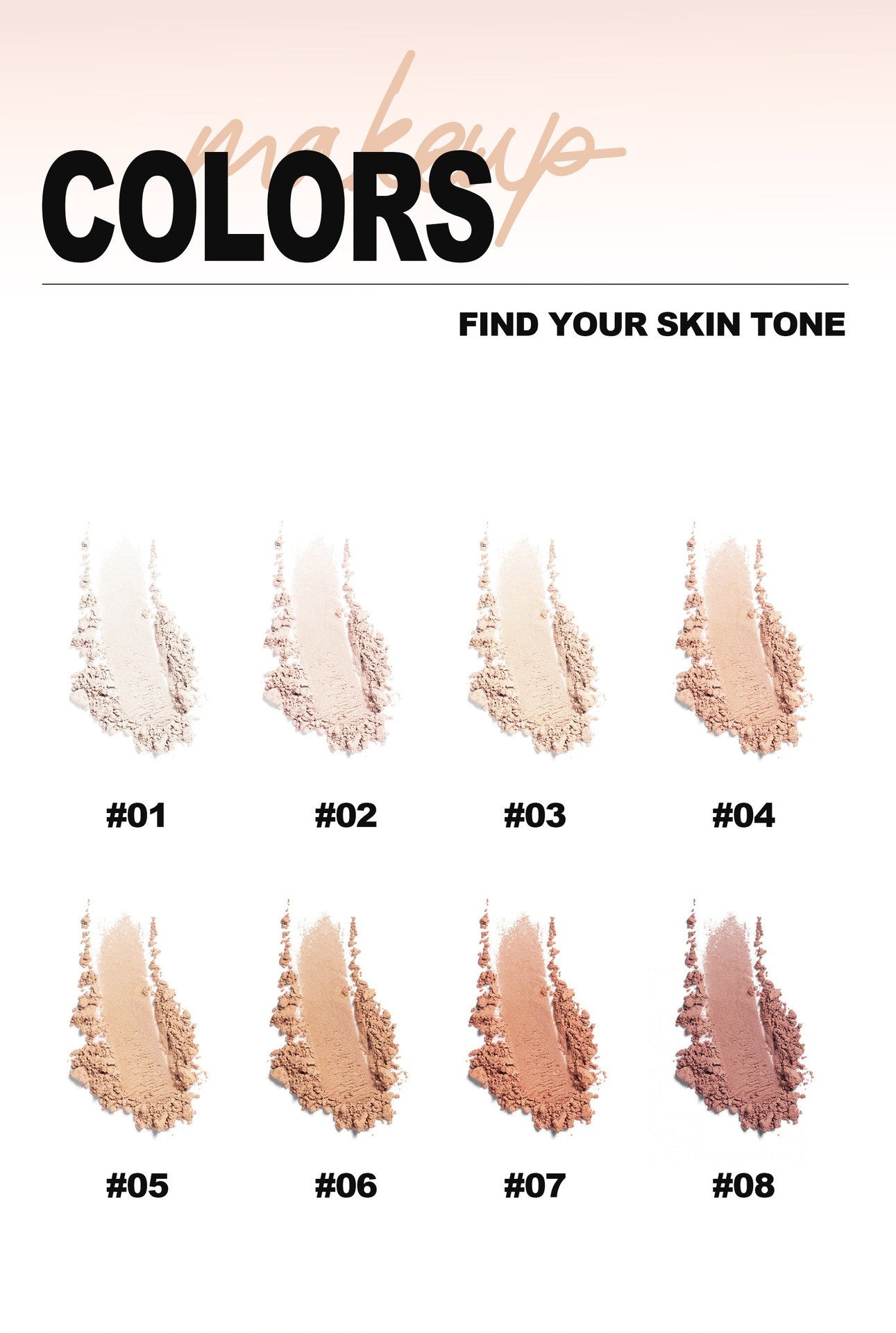 Pó Compacto HANDAIYAN Super Natural – Acabamento Matte e Leve