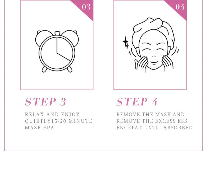 8 pacotes máscara facial beleza cuidados com a pele máscaras hidratantes