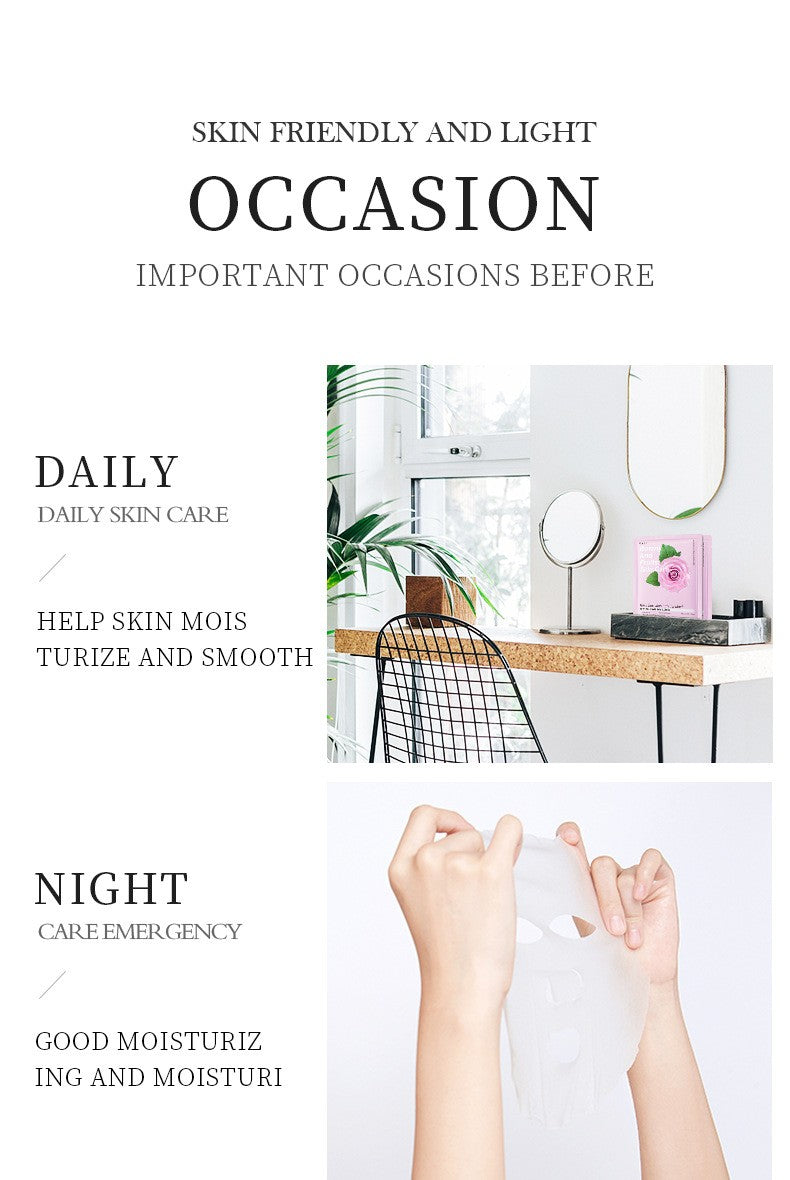 8 pacotes máscara facial beleza cuidados com a pele máscaras hidratantes