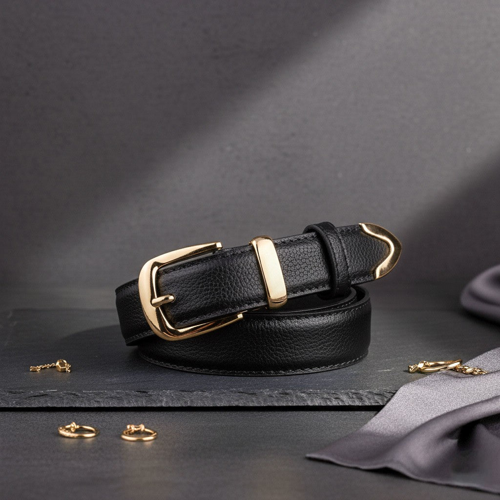 Cinto Feminino de Couro – Alta Qualidade e Estilo