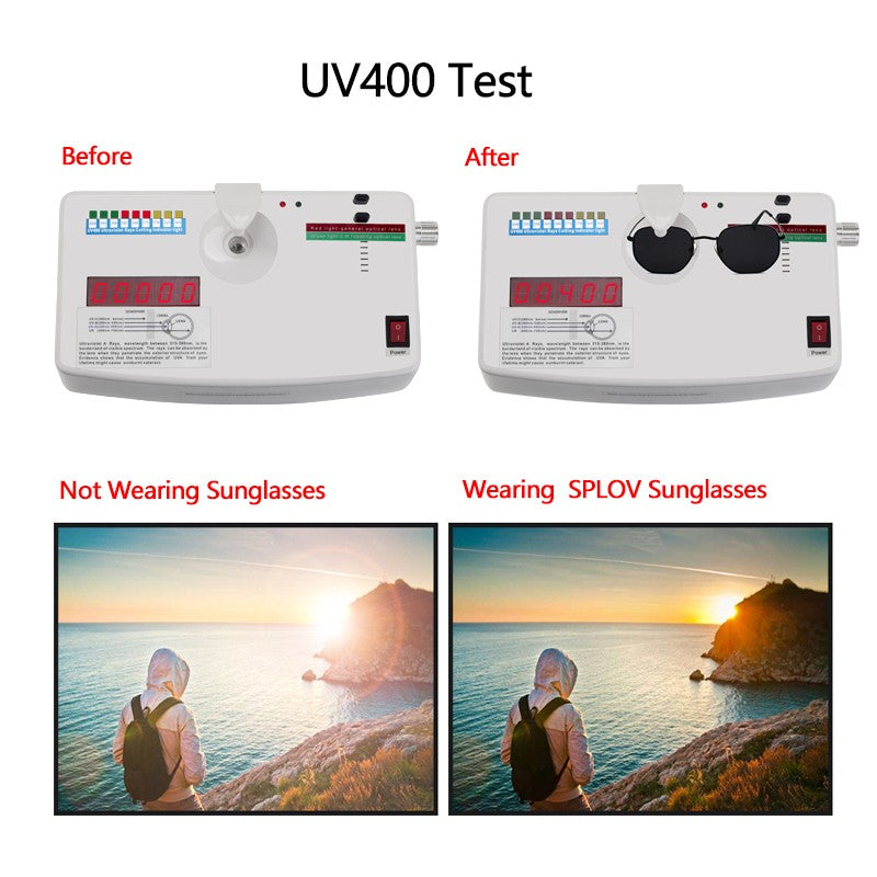 Óculos de sol quadrado polígono retro armação em metal fashion Nova tendencia uv400