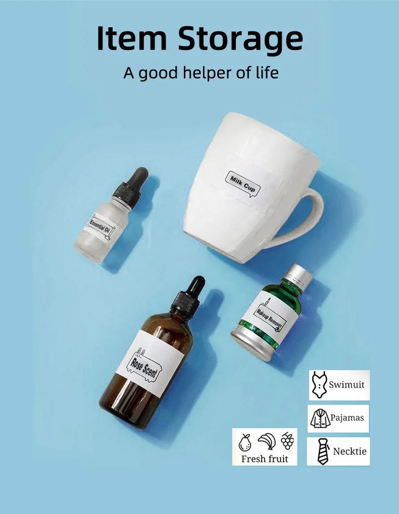 Mini Impressora Térmica Portátil, Sem Fiol, Bluetooth, Inkl