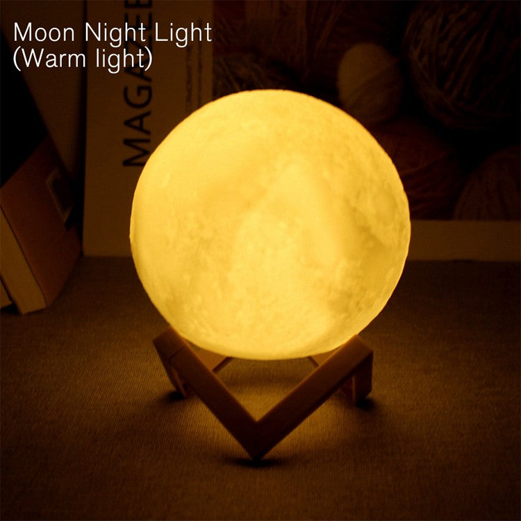 Luminária Lua LED – Iluminação Mágica e Relaxante