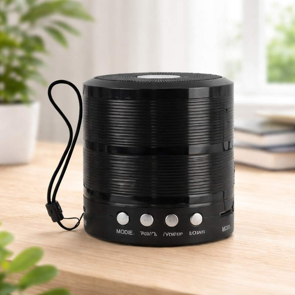Mini Caixa de Som Portátil USB – Leve Seu Som Para Qualquer Lugar