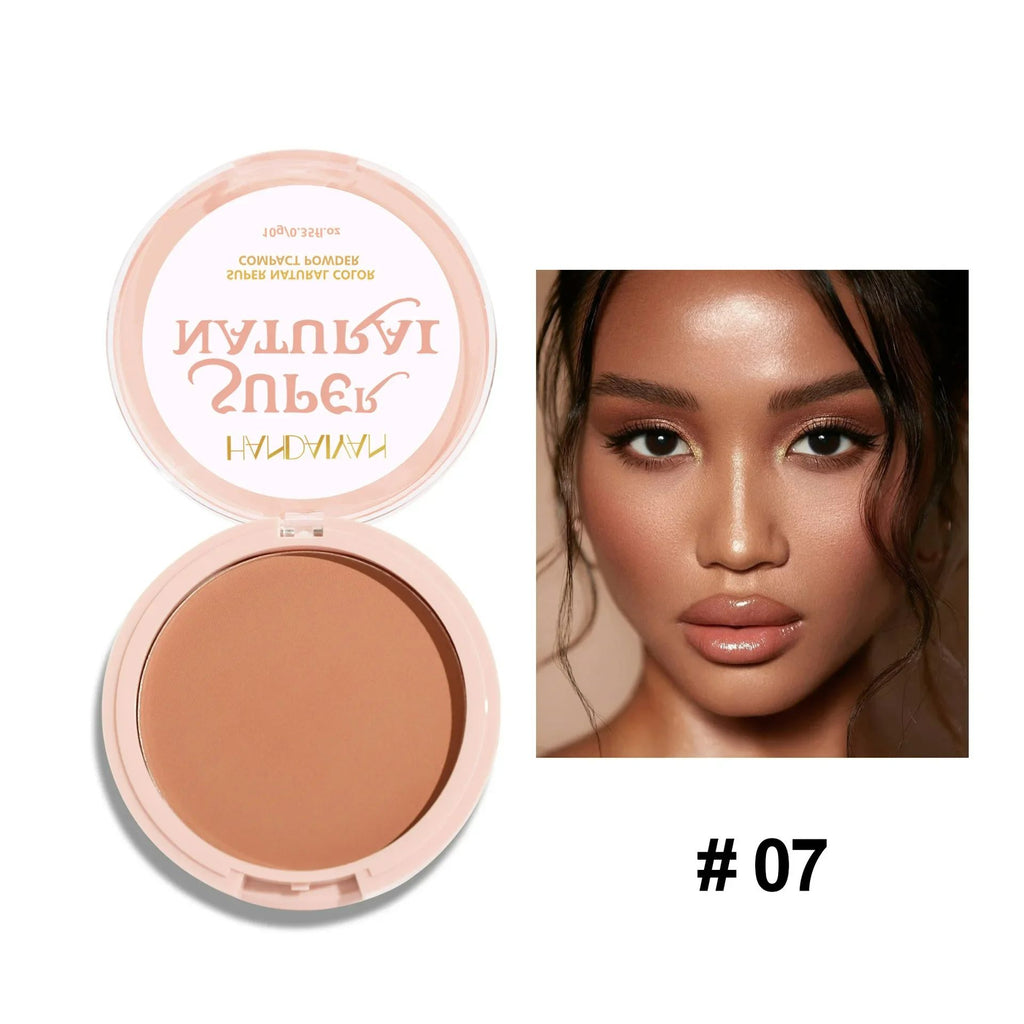 Pó Compacto HANDAIYAN Super Natural – Acabamento Matte e Leve
