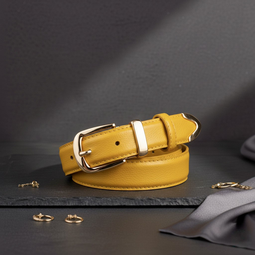 Cinto Feminino de Couro – Alta Qualidade e Estilo