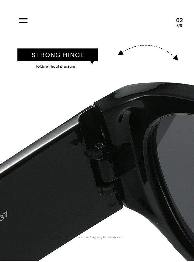 Óculos de sol estilo vintage feminino proteção uv moda