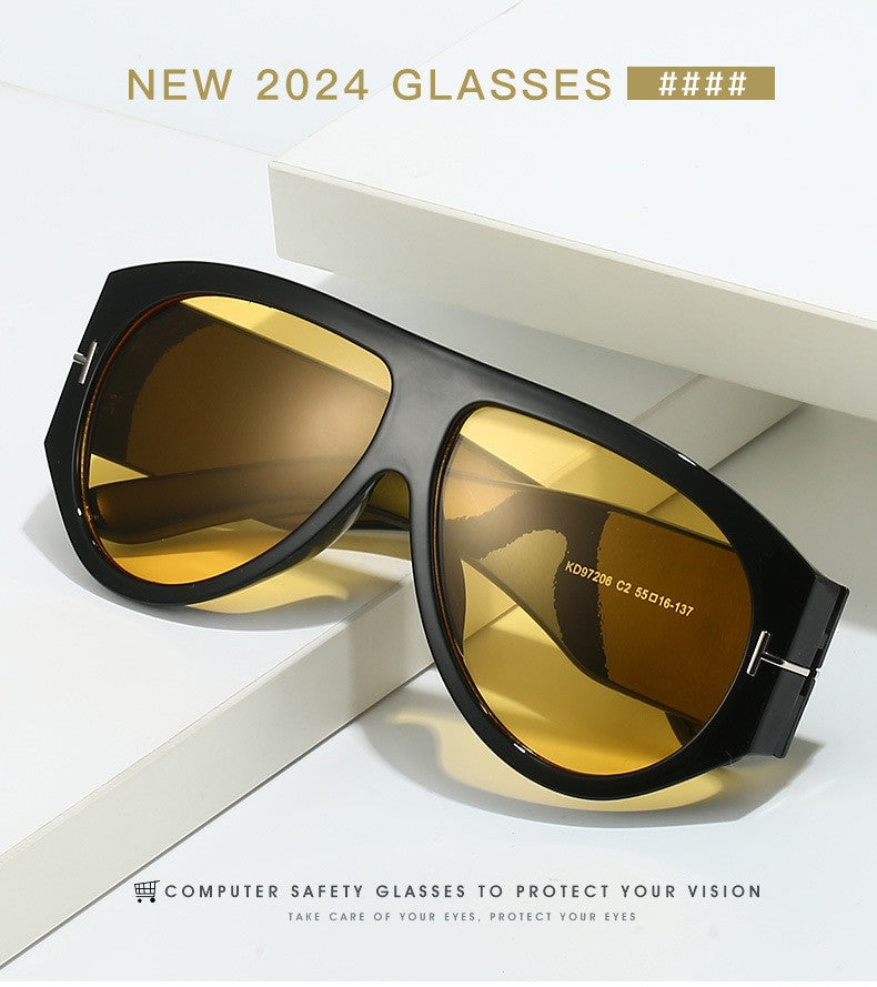 Óculos de sol estilo vintage feminino proteção uv moda