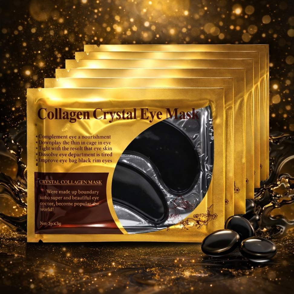 Máscara Gold Collagen – Adeus Olheiras em Minutos