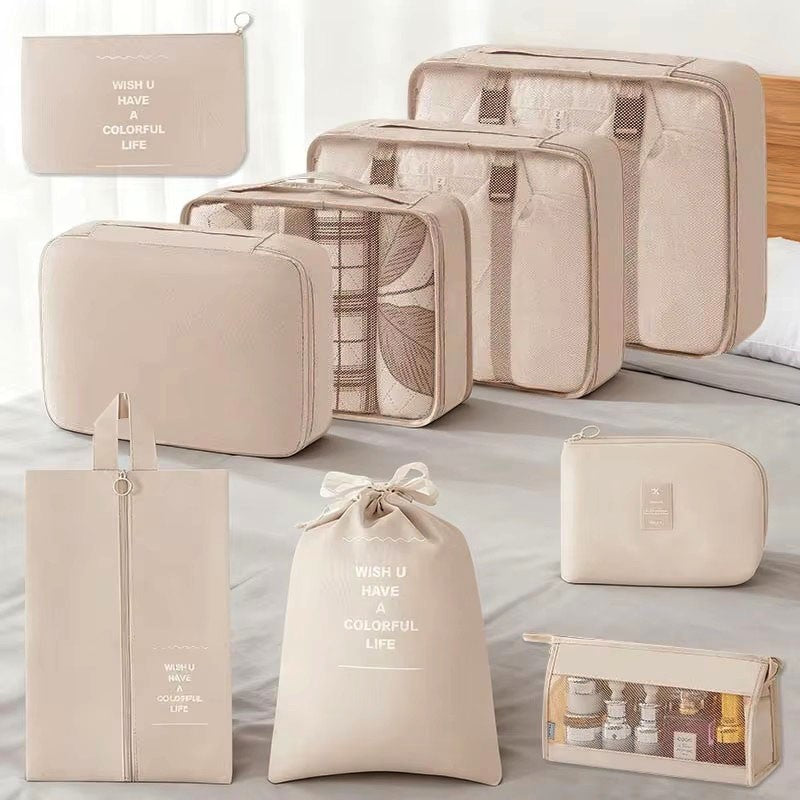 Conjunto de sacos de viagem, 7/8/9 peças