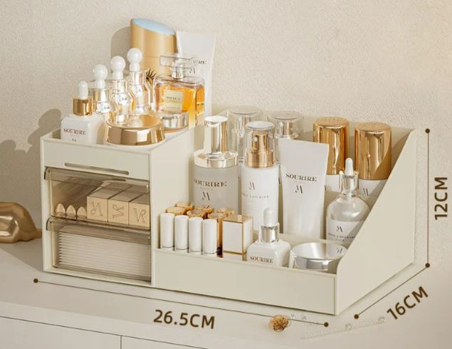Organizador de Maquiagem e Cosméticos