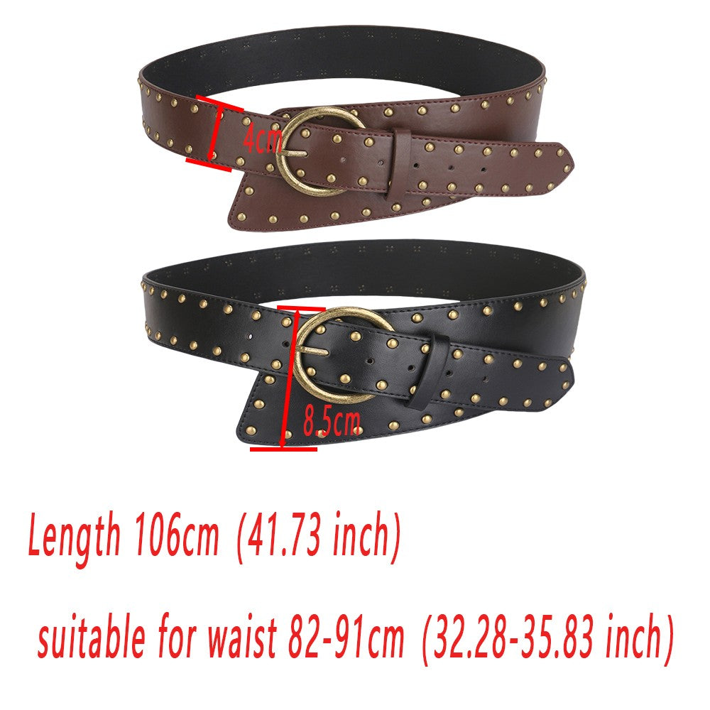 Cinto Feminino Courino Sintético Vintage